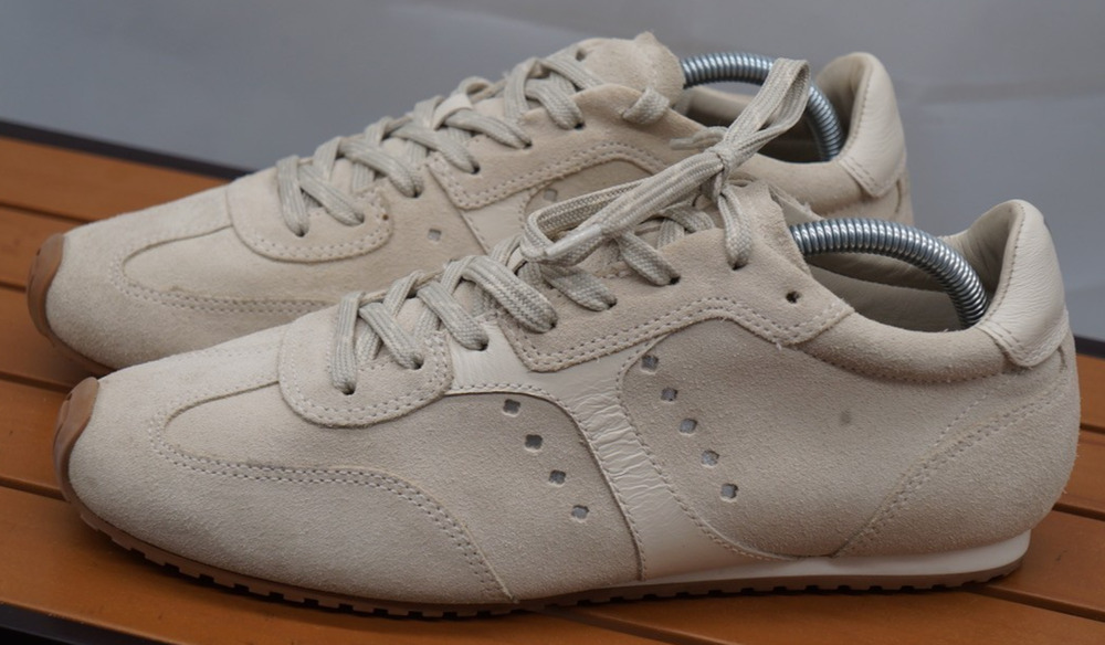 LARROUDE Stella Mushroom Suede Sneakers Size 11